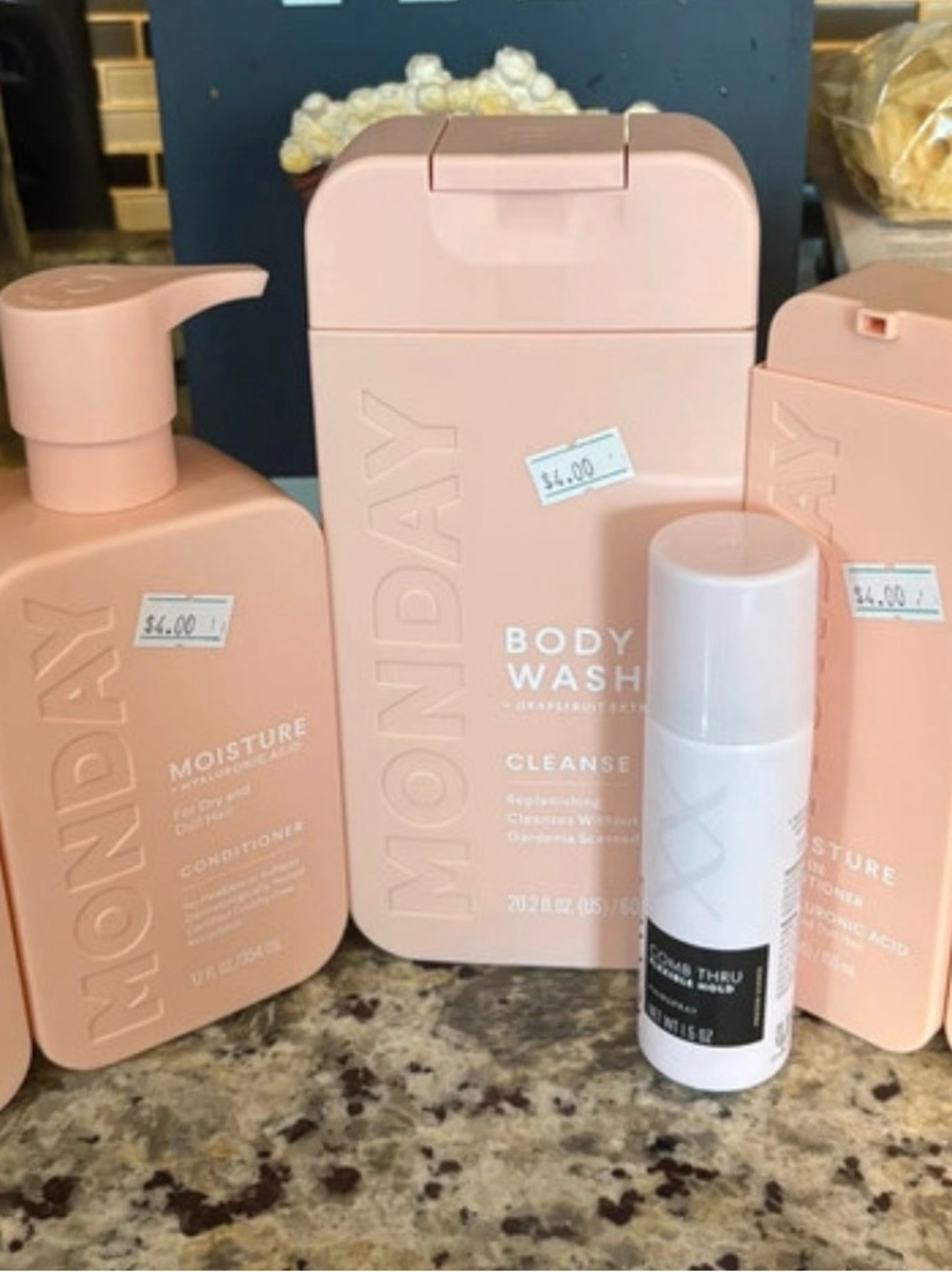 Body Wash & Moisture Set — Pink